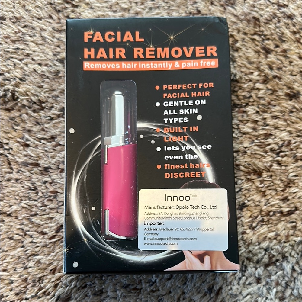 Pink Facial Hair Remover - Picture 1 of 1